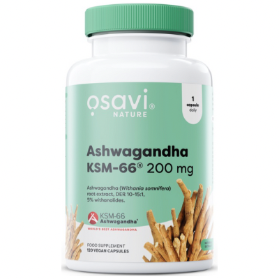 OSAVI - ASHWAGANDHA KSM-66 - 200MG - 120PCS