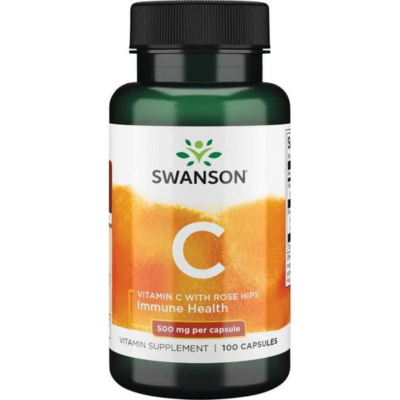 SWANSON - C-VITAMIINI - 500MG - 100KPL