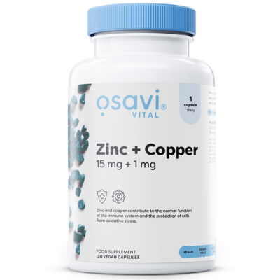 OSAVI - SINKKI + KUPARI - 15MG/1MG