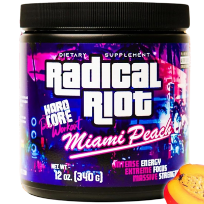 AMERICAN SUPPS - RADICAL RIOT - CHARGING DRINK POWDER - 340G
