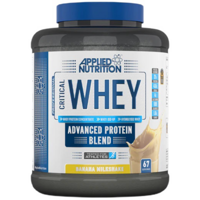 APPLIED NUTRITION - CRITICAL WHEY - WHEY PROTEIN POWDER - 2000G