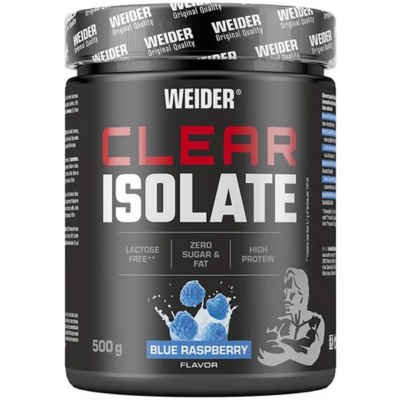 WEIDER - CLEAR ISOLATE - WHEY PROTEIN ISOLATE - 500G