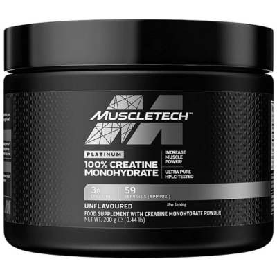 MUSCLETECH - 100% CREATINE MONOHYDRATE - CREATINE MONOHYDRATE - 200G