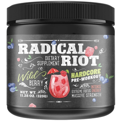 AMERICAN SUPPS - RADICAL RIOT - CHARGING DRINK POWDER - 340G