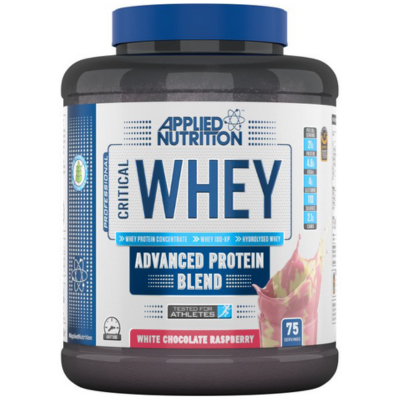 APPLIED NUTRITION - CRITICAL WHEY - WHEY PROTEIN POWDER - 2000G