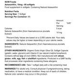 NOW FOODS - ASTAKSANTIINI - 10MG - 60KPL
