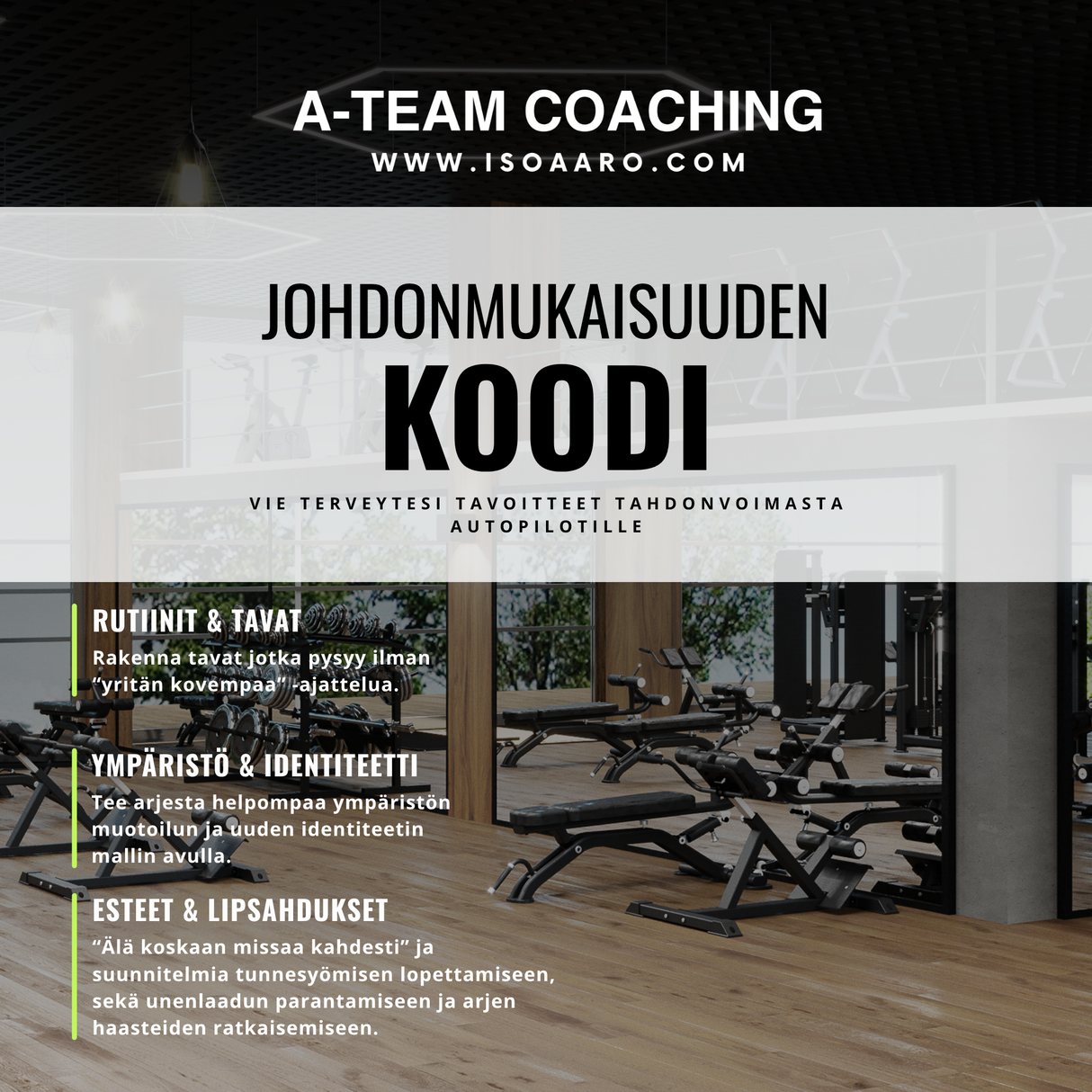 JOHDONMUKAISUUDEN KOODI