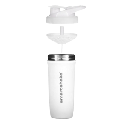 SMARTSHAKE - STAINLESS STEEL SHAKER - ORIGINAL WHITE