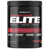 EFECTIV NUTRITION - ELITE PREMIUM WORKOUT INTENSIFIER - LATAUSJUOMA-JAUHE - 420G
