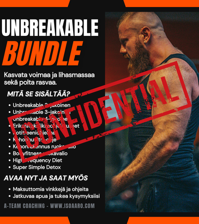 UNBREAKABLE BUNDLE VALMENNUSPAKKAUS