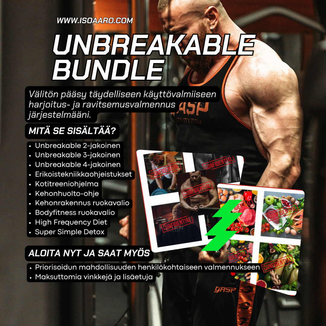 UNBREAKABLE BUNDLE VALMENNUSPAKKAUS