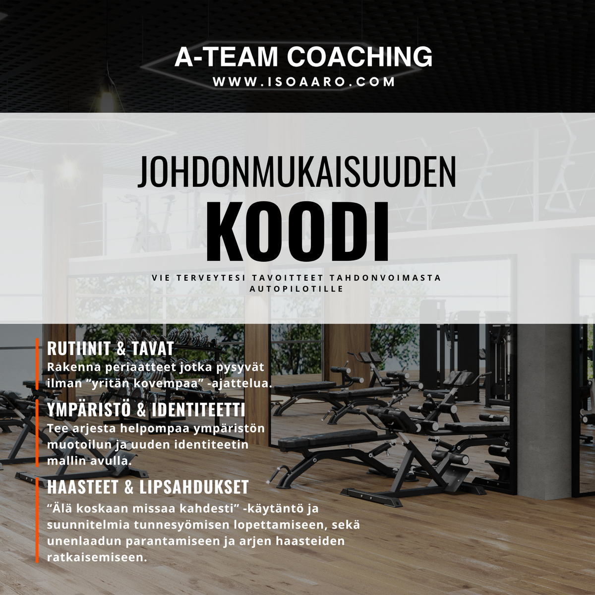 JOHDONMUKAISUUDEN KOODI