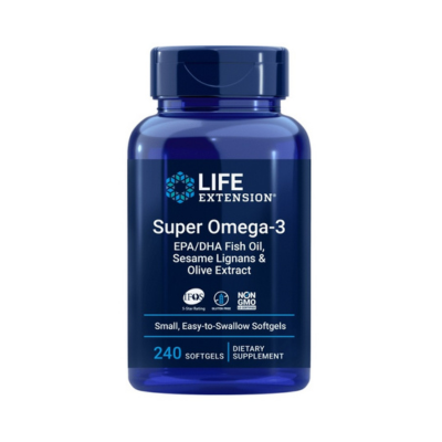 LIFE EXTENSION - SUPER OMEGA-3 - 120 PCS