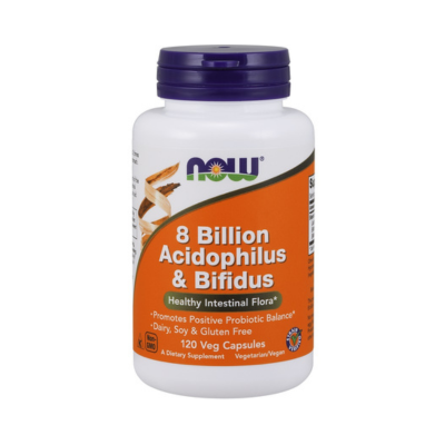 NOW FOODS - 8 BILLION ACIDOPHILUS BIFIDUS